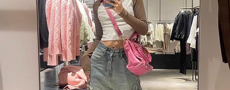 Product Introduction of Denim Fashion Star Jeans 2024 New High Waist Straight Leg Loose Jeans Vintage Straight Trousers Female Casual Wide Leg Pants 3