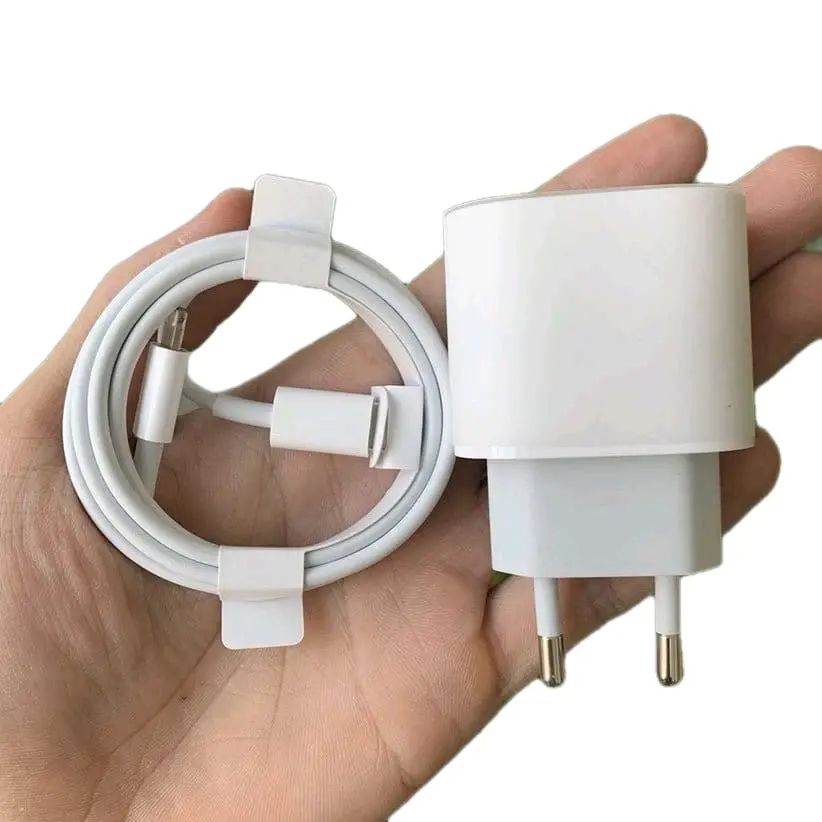 Bộ sạc nhanh 20W PD type C chân tròn, sạc nhanh đảm bảo an toàn và ổn định cho 7-14prm Phụ Kiện