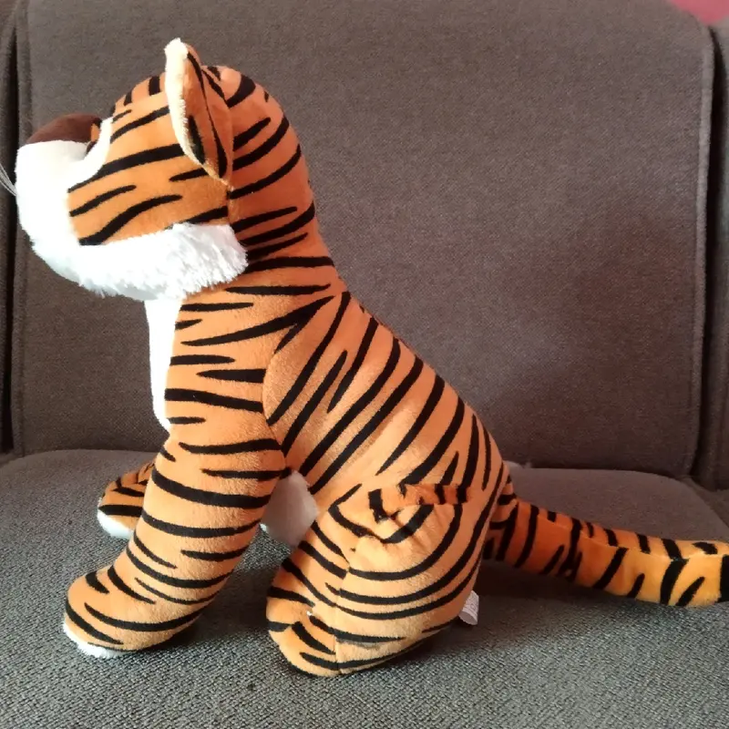 BONEKA KUCING MACAN TUTUL HARIMAU LORENG BELANG COKELAT SINGA SIMBA MAINAN 4