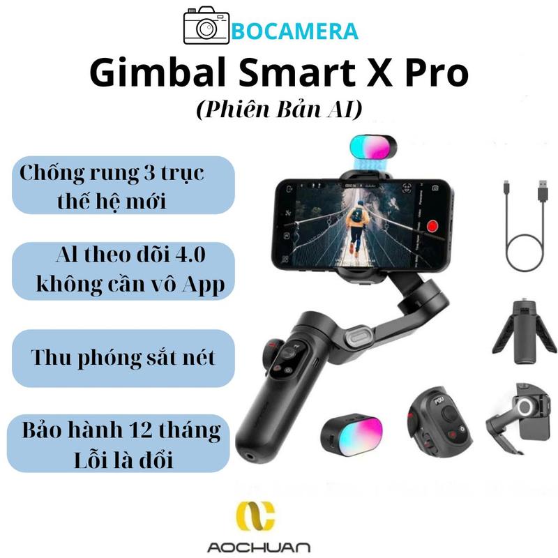  Gimbal Aochuan Xpro bản đặc biệt-màu đen bảo hành 12 tháng 1 đổi 1 