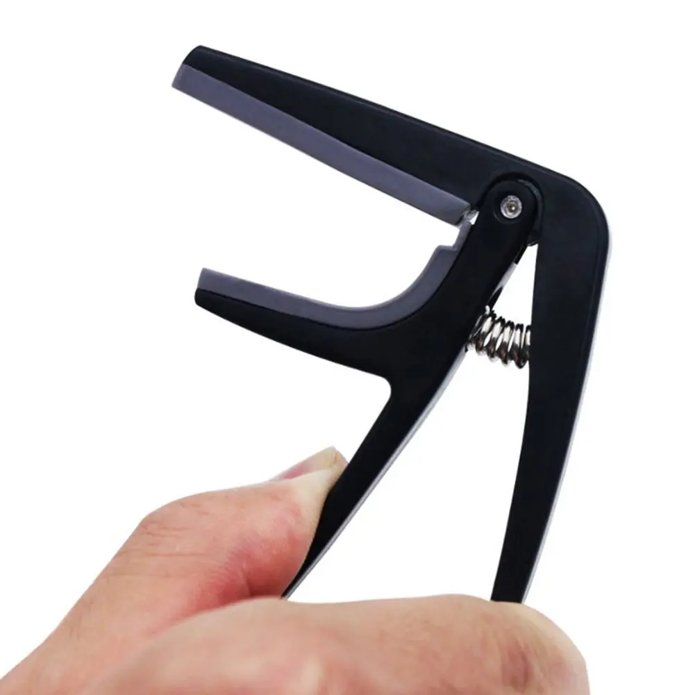 Professional Ukulele Capo 4 String Hawaii Guitar Tuning Clamp Quick Change Black