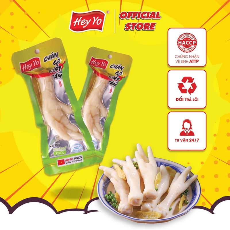  Combo 60-80 chân gà cay hey yo ngâm ớt xanh hàng VN - đảm bảo ATTP 