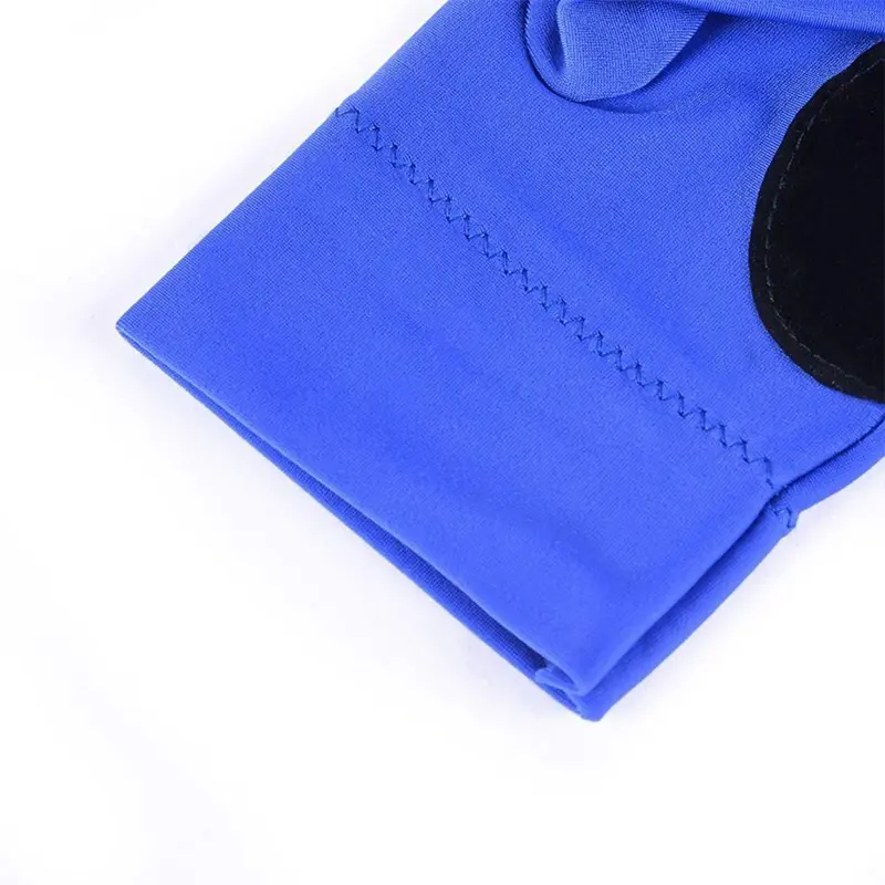 Găng tay bida, bền, ba Ngón Tay Chống Trượt, thoáng khí, găng tay xì dách, đàn hồi, phụ kiện thể dục, găng tay đào tạo bida 4