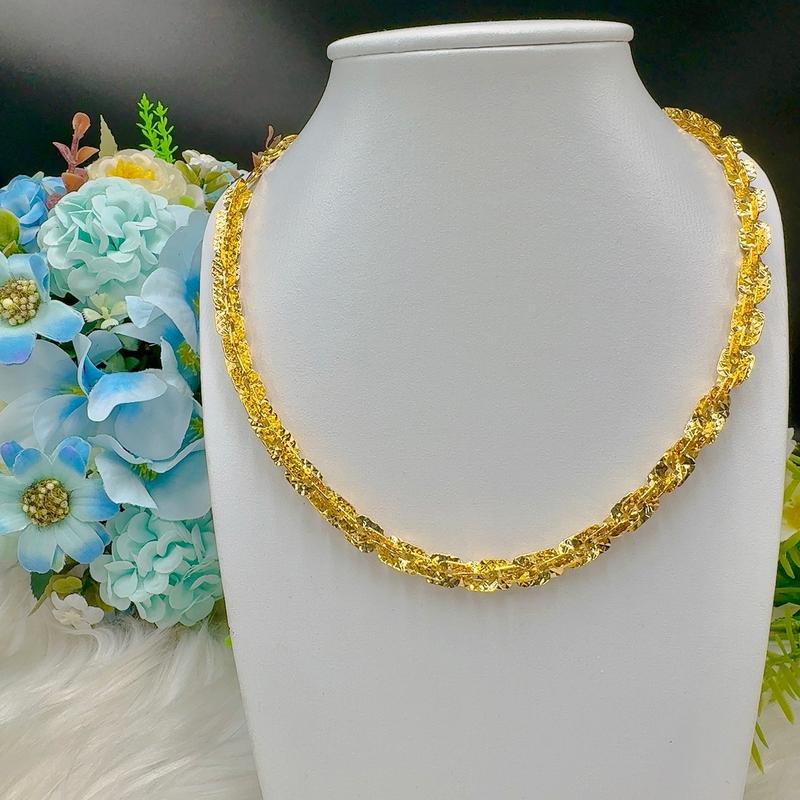 Dây chuyền nữ xoắn vuông 7 chỉ