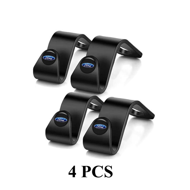 Product Introduction of 4PCS/8PCS Car Seat Back ABS Hook Multi-function Creative Hidden Hook Storage Accessories Suitable for Ford Ranger Mustang Ecosport Everest Focus Fiesta Explorer 18