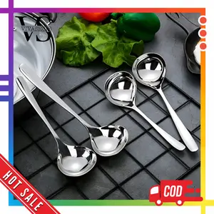 Centong Sayur Mini / Centong Lauk Mini / Sendok Sayur Stainless Steel / Sendok Kuah Stainless Steel Tebal
