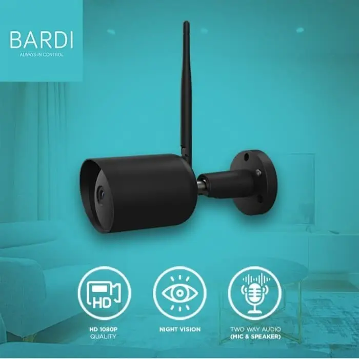 BARDI Smart IP Camera CCTV Outdoor Static Fixed STC 1080p FHD Wifi IoT Kamera Pintar