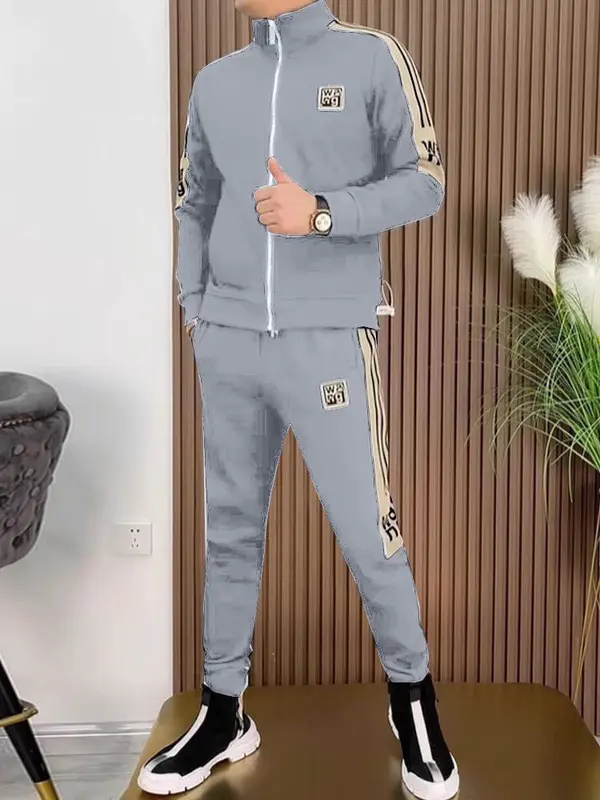 Combo 2 bộ thể thao nam TM Store, Bộ quần áo nam mùa thu đông, co giãn năng động thời trang TM06 Menswear Jean 1