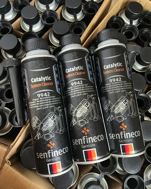 Senfineco 9942 - Mã cao cấp vệ sinh kim phun buồng đốt, Vệ sinh cảm biến Oxy bầu lọc khí thải Catalytic dùng cho cả ô tô máy Xăng và máy Dầu (300ml) 2