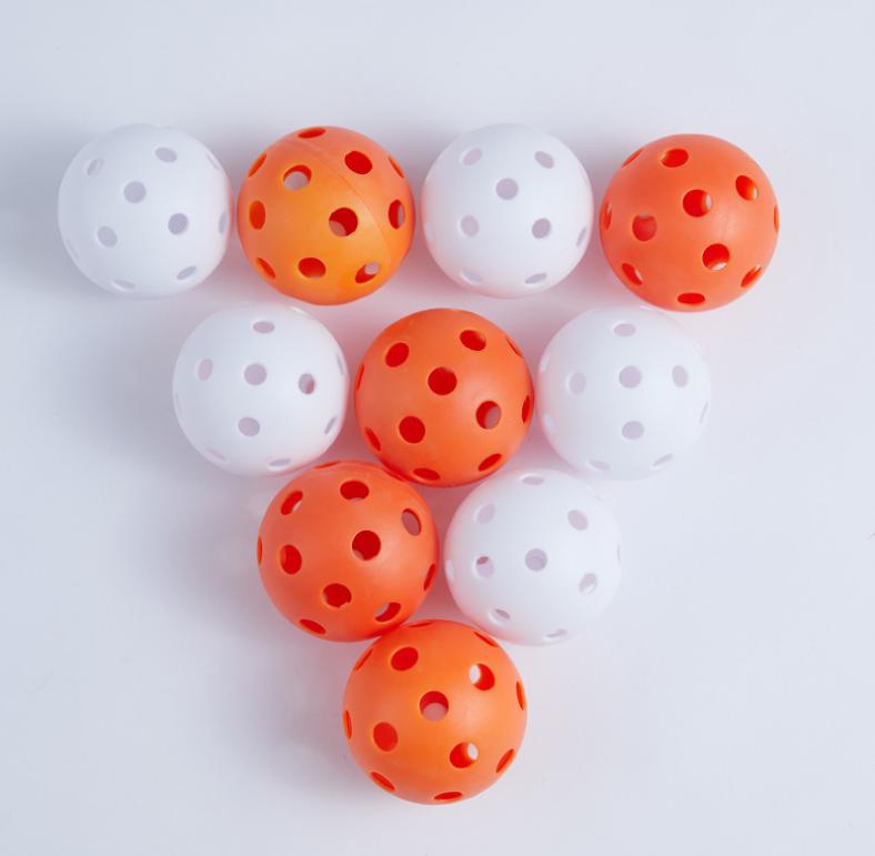 Bóng Pickleball loại 26 lỗ và 40 lỗ, nhựa bền đẹp , độ bền cao , nảy ổn định - vuabinhnuoc 5