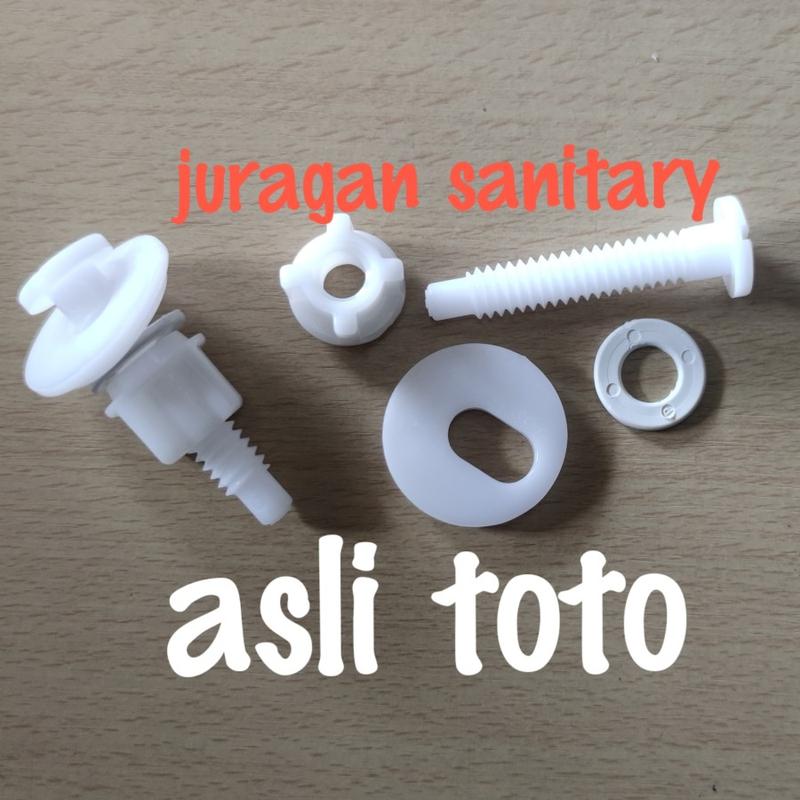 Baut Tutup Closet Toto type I 108 untuk TC505 - Shop | Tokopedia