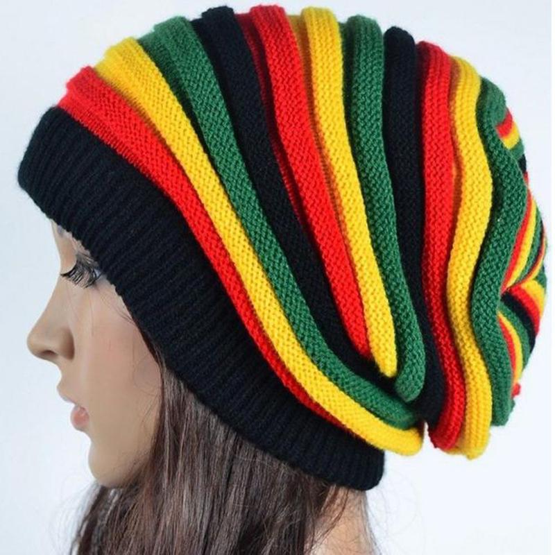 Product Introduction of Knitted Slouch Beanie Thick Trendy Warm Winter Hat Stylish Winter Beret Cap for Outdoor Activities Streetwear Music Festivals -Hop Culture Winter 7