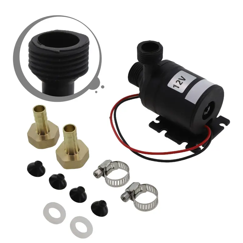 Máy bơm nước, DC12V, Không chổi than, 800L / H, Im Lặng, Bơm tuần hoàn nước chìm, Thích hợp cho công cụ 8