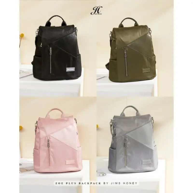JIMS HONEY ZOE PLUS BAG tas ransel cewek anti air anti maling 2