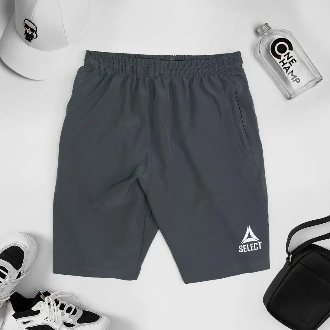 Quần Short Nam Vải Gió Mền Mịn Thoáng Mát Mùa Hè  5 màu phom 40-100kg Có khóa kéo dây rút Sport
