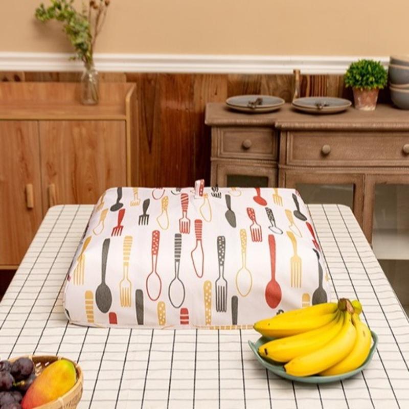 New Kitchen Gadgets Food Cover Aluminum Foil Dust-proof Dining Table Cover Food Insulation Cover 0