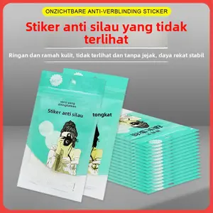 Stiker Anti-Paparan Kerah Rok Transparan Tak Terlihat Anti-Mengintip Perekat Kerah Pita Dua Sisi Kemeja Anti-Bocor Anti-Selip Alat Ajaib