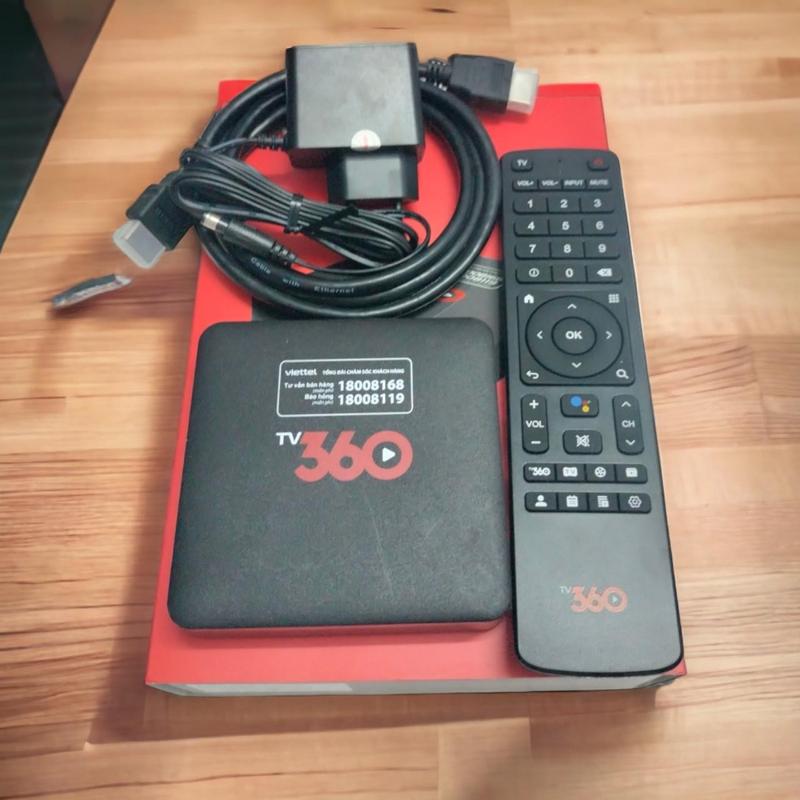  Android Tivi Box 360 - Úp Rom ATV - Giao Diện Mới  Truyền Hình Bóng Đá Giải Trí Youtube  - Điều Khiển Giọng Nói 