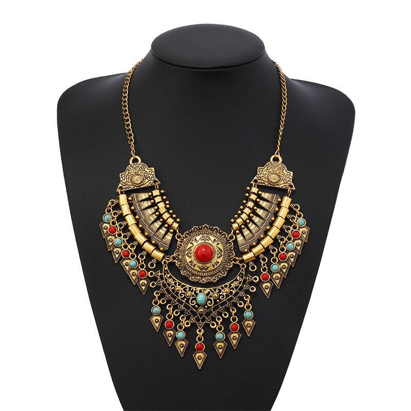 สร้อยคอพู่หยดน้ำ เครื่องประดับชาติพันธุ์ โซ่กระดูกไหปลาร้าเสื้อกันหนาว เครื่องประดับ พวงกุญแจ  aespa