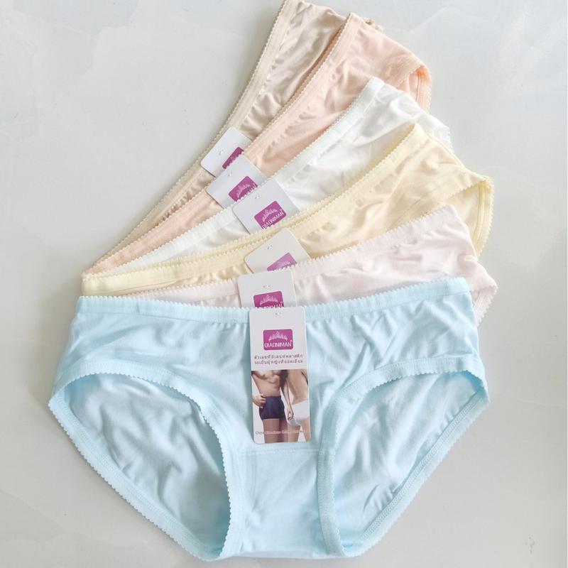 Combo 10 Quần Lót Nữ Cotton Thái Siêu Mịn  Chất Liệu Thấm Hút Và Co Giãn 4 Chiều ( Hàng loại 1) Women Thun dolot  ngoc 6