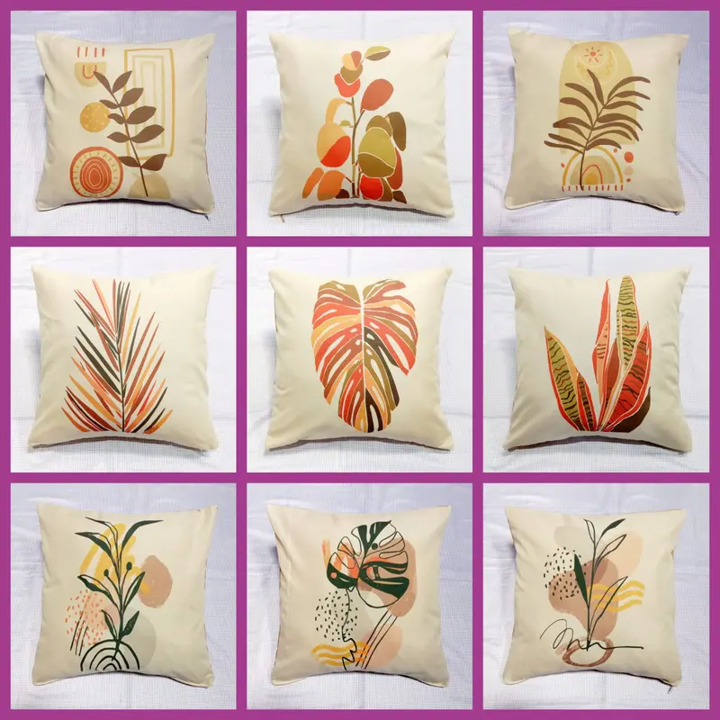 Sarung Bantal kursi ukuran 40x40cm Resleting jepang 2