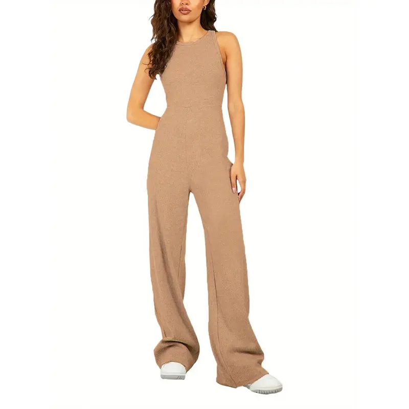 Women's Fashion Jumpsuit - Grey Dark Grey Khaki 0