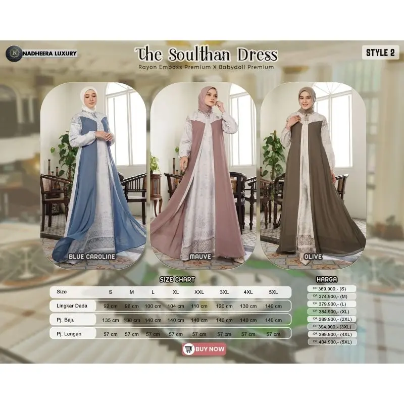 COUPLE DRESS 2 & 4 THE SOULTHAN FAMSET BY NADHEERA 0
