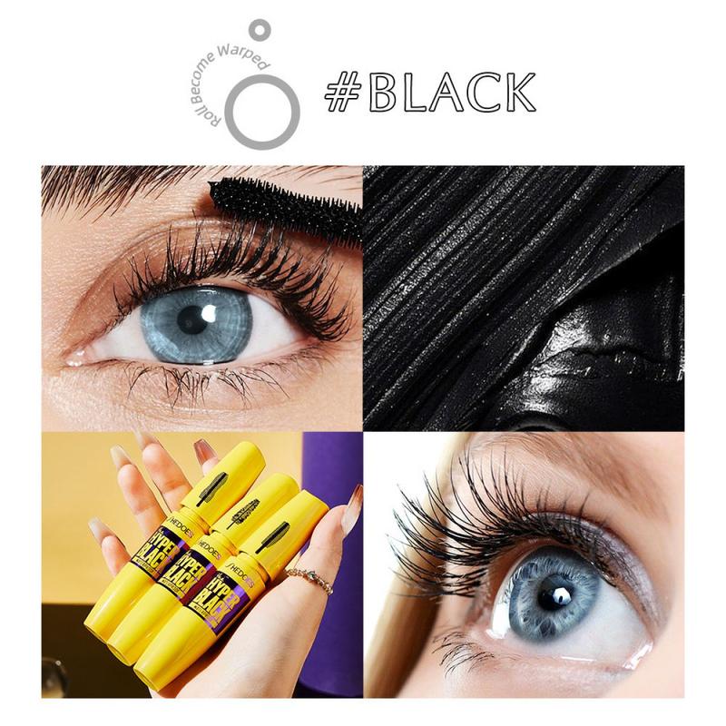 Mascara Không Thấm Nước, SHEDOES, Xoăn Dài, Lâu Trôi, Dễ Mang Theo, Với Ba Đầu Cọ 2