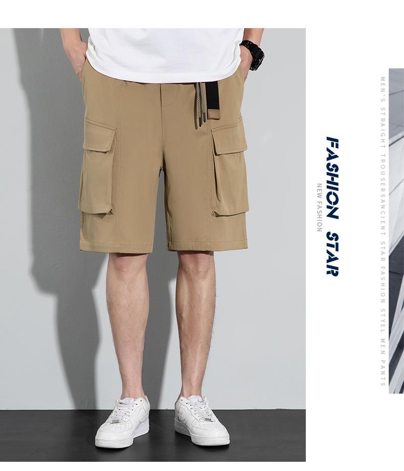 Product Introduction of Men's Summer Casual Shorts - Lightweight Quick-Dry Breathable Cargo Shorts with Pockets |   Loose Fit Workout Gym Shorts |   Trendy Streetwear Fashion for Men (Plus Size Available) 17