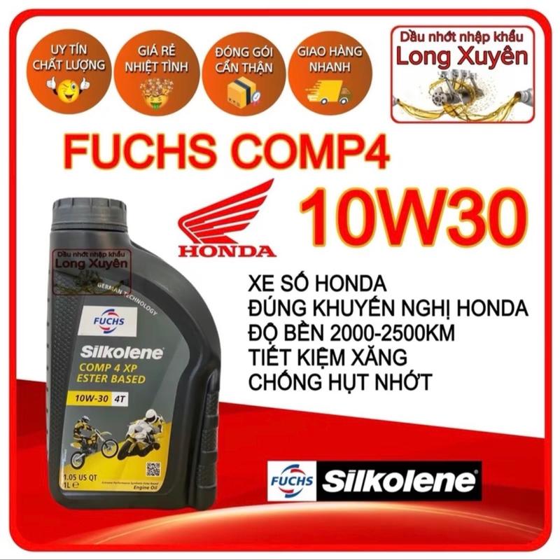 Dầu Nhớt Fuchs Comp 4 xe số 10w30 Tổng hợp Ester cho xe Honda