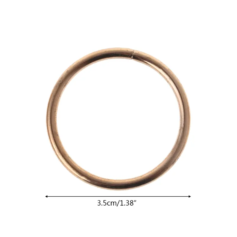 Round  Dream Catcher Ring Iron Macrame Rings Hoops DIY Crafts Project