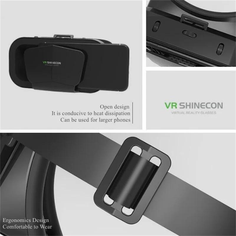 Product Introduction of Virtual Reality Glasses Screen Squeeze Film 3D IMAX, G10, Google Cardboard Box, VR Helmet, Compatible with 4.7-7" Phone, Support Game Controller 24