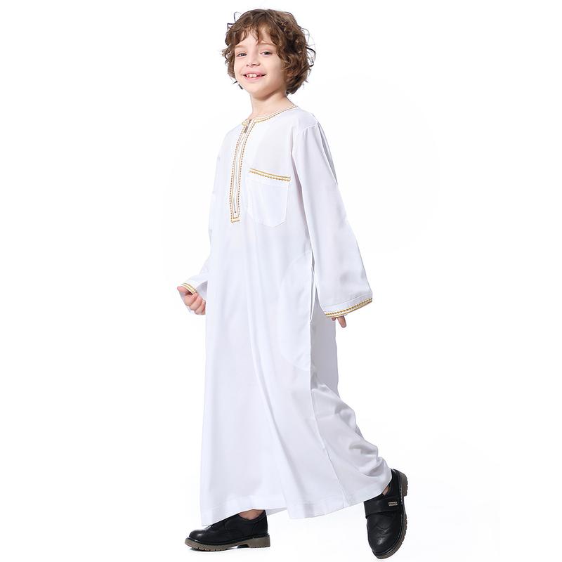 Product Introduction of Indian Teen Clothing Teen Boys Robe Muslim Boys Clothing Muslim Boys Indian Boys Clothing 25