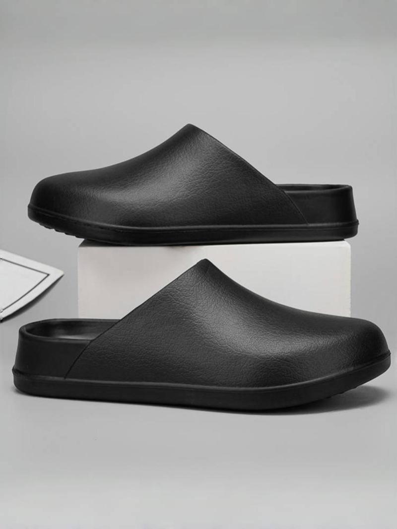 Product Introduction of Unisex Sporty Solid Color Slippers, Lightweight Breathable Comfortable Sports Slippers, Non-slip Slippers for Indoor & Outdoor Wear 9