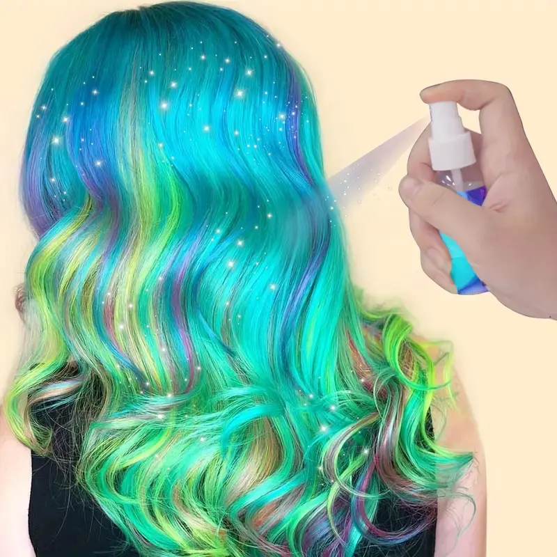 Temporary Hair Color Spray - Plant-Based Hair Dye Cream - Gentle Coloring Agent - Bulk for Salon Use - No Bleach Needed - Easy Bubbling Dye