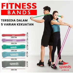 SPEEDS Fitness Band Resistance Band Pull Up Karet Fitness Karet Pull Up  024-18 Alat Olahraga