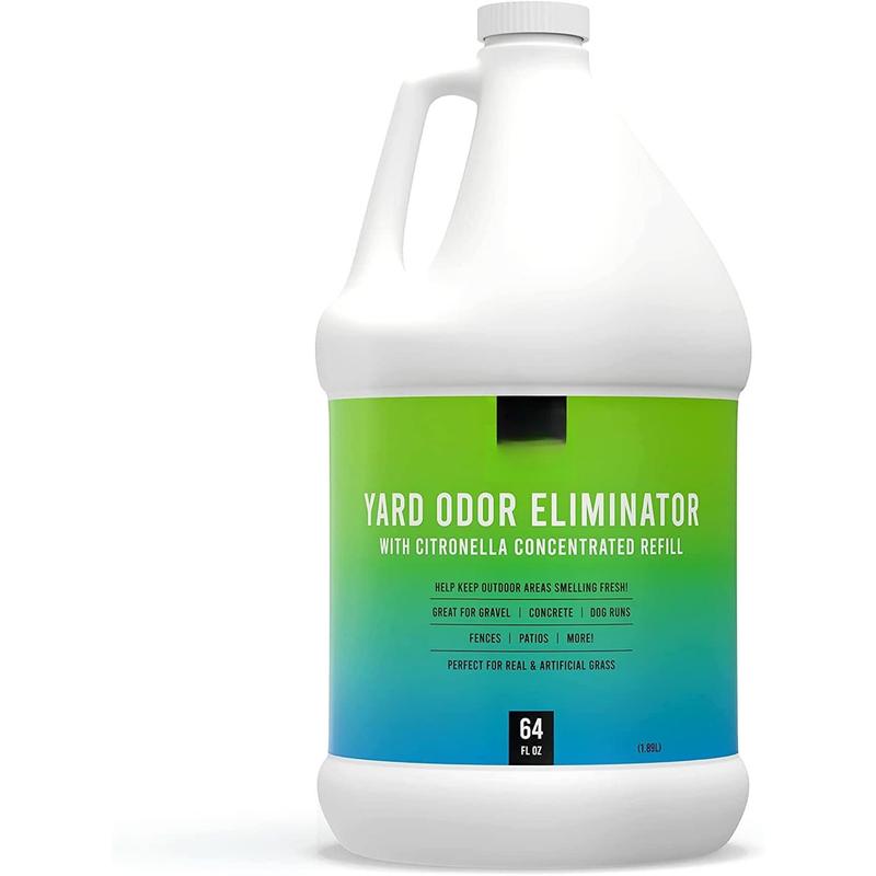 TikTok Shop Yard Odor Eliminator Dogs Plus Citronella Outdoor Yard Deodorizer Dog Urine Poop 64 fl oz Refill Eliminates Smell from Lawn and Yard Use on Grass Patios