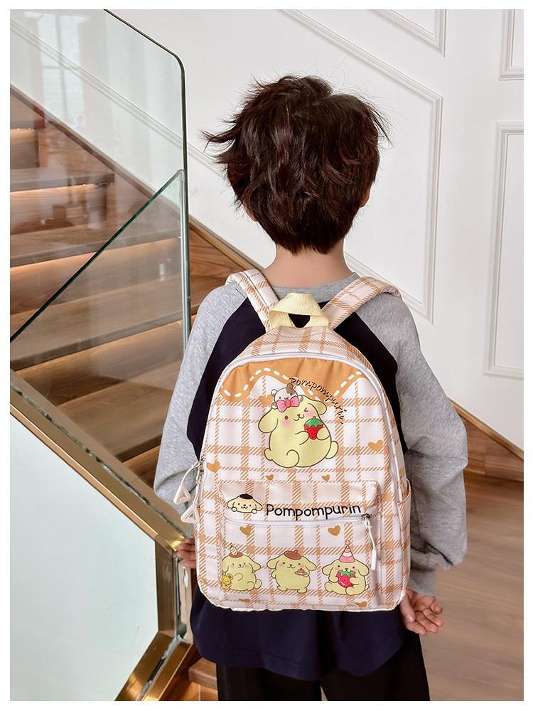 Product Introduction of B&B Girl Kids Bag Kuromi Cinnamoroll Melody Sanrio Backpack Beg Sekolah School Bag Kindergarten Beg Budak Murah Beg Tadika Taska Beg Kanak-Kanak Melody Bag Hello Kitty Bag Cinnamoroll Bag Women's Bag Cute Cartoon Backpack 17