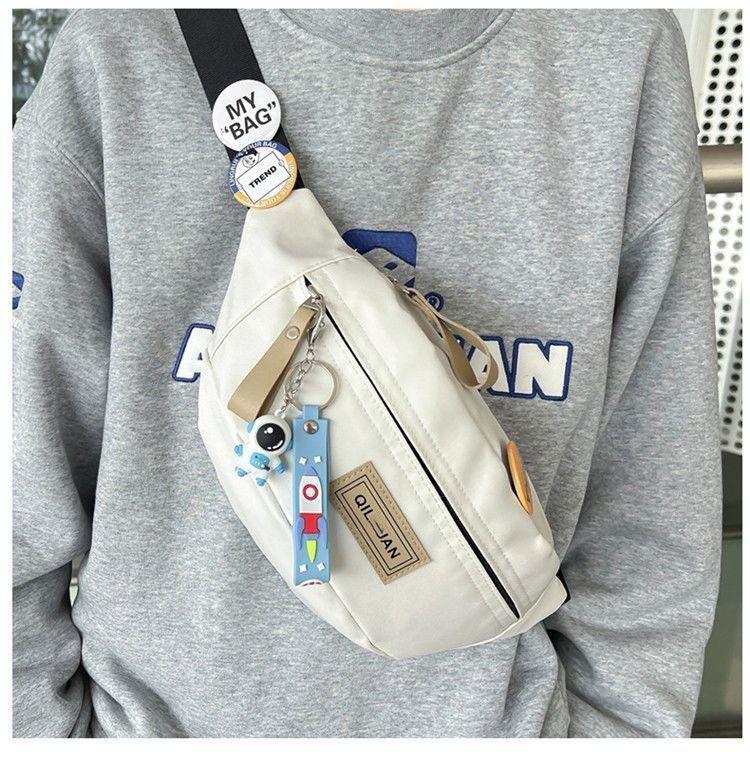 Product Introduction of 2025 New Trendy Chest Bag Phone Casual Simple Crossbody Bag Single Shoulder Bag Crossbody Bag Sports Waist Bag 7