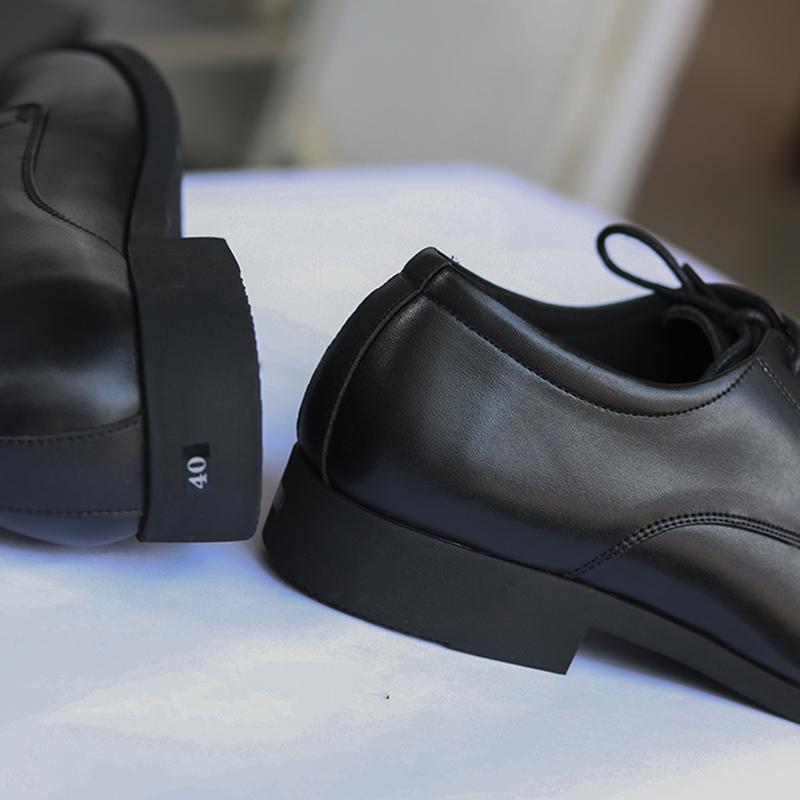 Giày Tây Nam Buộc Dây- Đế Khâu Da Mềm Mã CS88 Shoes 5