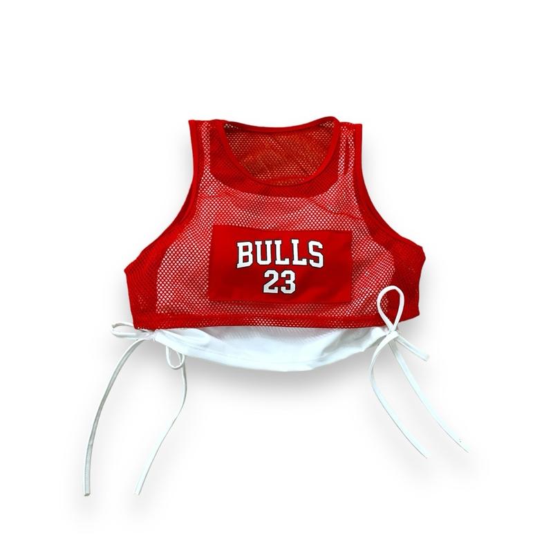 Áo bra lưới BULLS 23 rút dây 2 bên xườn, áo tập 2 lớp dành cho nữ, tập thể dục, tập aerobic, shuttle dance, dân vũ, zumba, sport, nhiều màu 4