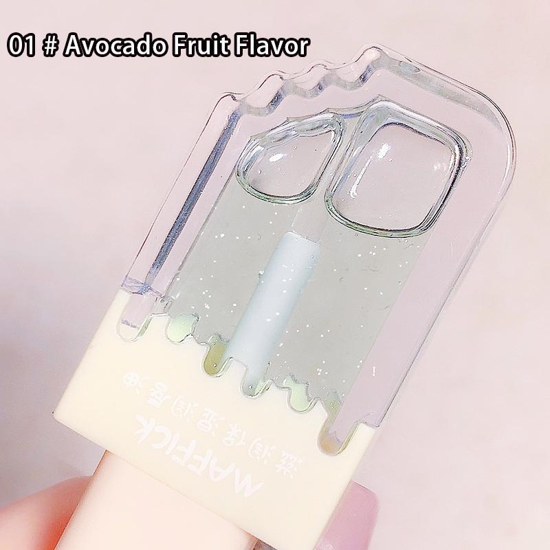 Portable Lip Oil, 3 Counts/set Moisturizing Lip Balm, Hydrating Glossy Lip Glaze Stick, Plumping Lip Oil for Girls & Women 6