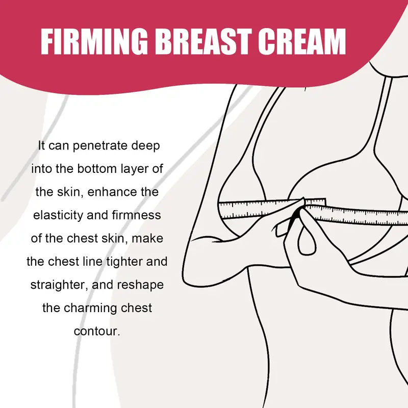 Firming Breast Cream, 1/2 Counts Moisturizing Breast Lotion, Breast Care Product for Women, Beauty & Personal Care Product for Daily Use 5