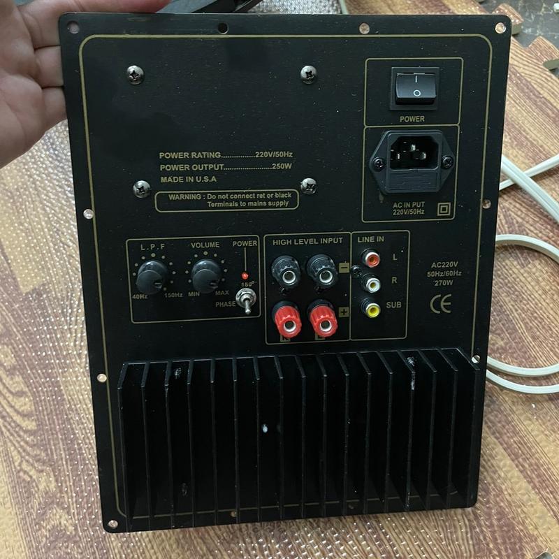 Mạch sud công suất chuyên dùng lắp ráp cho thùng loa sub 3 tấc