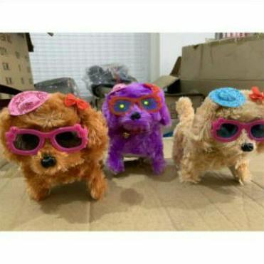 Mainan boneka kucing joget bisa maju mundur dan mainan boneka anjing robot mainan murah 2