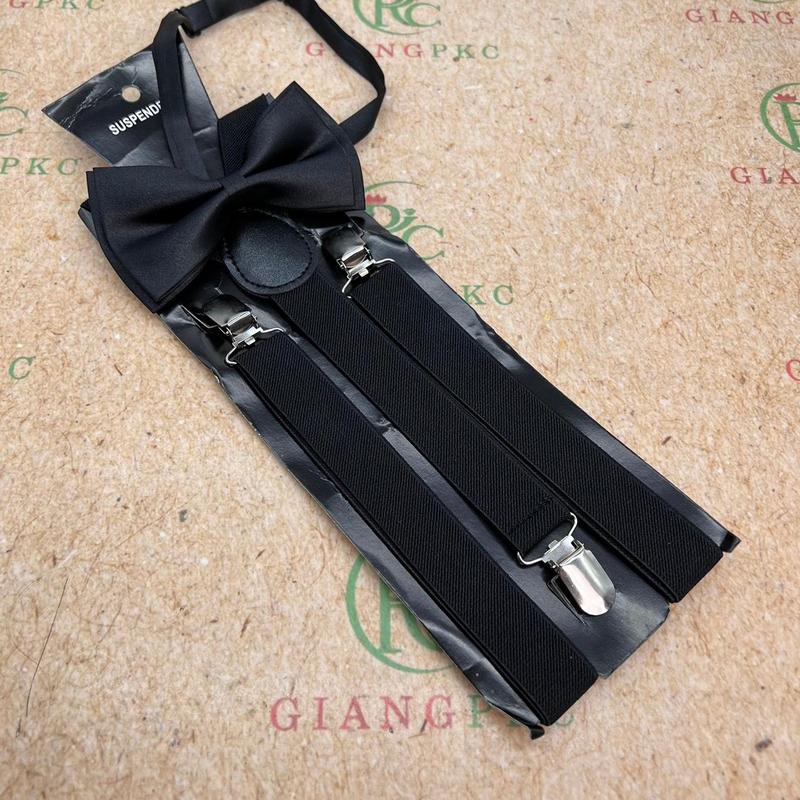 Dây đai quần chữ y nam 2.5cm  kèm nơ cao cấp Giangpkc  2023 {{store}}