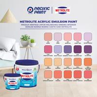 Gambar Metrolite Acrylic Emulsion-Cat Dinding Interior- PUTIH METRO-16liter - PUTIH METRO, Standar dari Pacific Paint Indonesia Kota Tangerang 5 Tokopedia