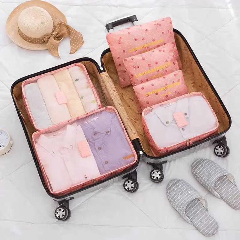 52 Travel 6 in 1 bag Set Storage Organizer Koper / Tas Penyimpanan ...