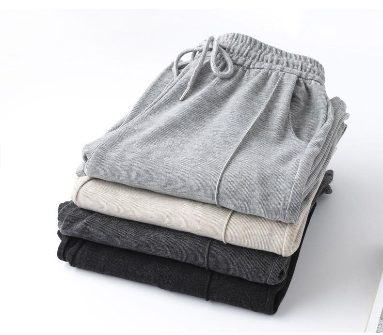 Product Introduction of Yuxi Autumn and Winter New Narrow Wide-Leg Pants Women's Draping Effect Mop Pants Soft Glutinous Rice Shake Pants Straight-Leg Trousers Casual Pants baggy ali  jeans cargo pants  women 19