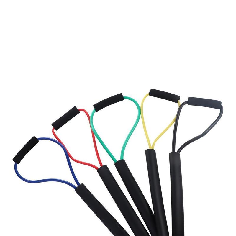 CENPAI Boxing Resistance Band Weight Loss 15/20/25/30/35 Pounds Arm Strength Pull Rope Exercise Training Expander Yoga Elastic Band 7